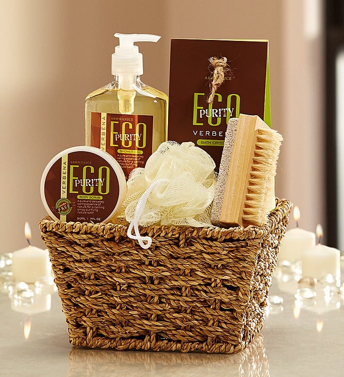 Eco Verbena Botanicals Spa Basket