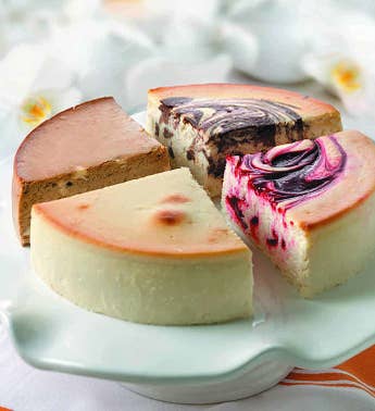Juniors 4-Flavor Cheesecake Sampler - sugar free