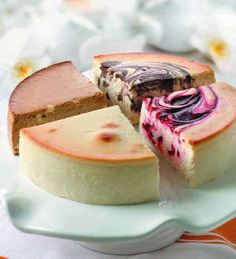 Juniors 4-Flavor Cheesecake Sampler - sugar free