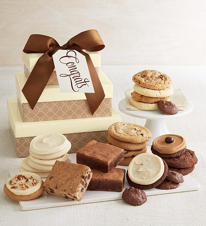 Cheryl's Congrats Classic Gift Tower