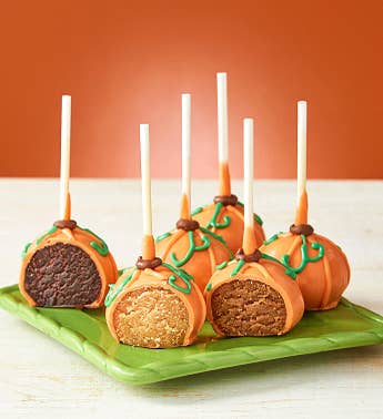 Pumpkin Patch Fall Cake Pops