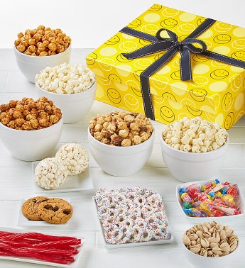 The Popcorn Factory Smiley Dot Sampler