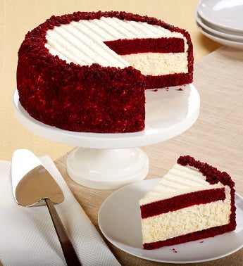 Juniors Red Velvet Cheesecake