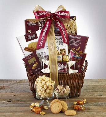 Congratulations Deluxe Balsam Gift Basket
