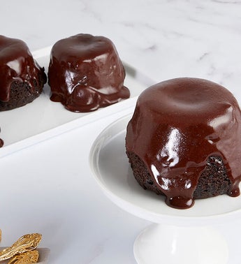 Bake Me A Wish Chocolate Truffle Lava Cakes