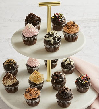 Little Whisk Chocolate Lovers Mini Cupcakes