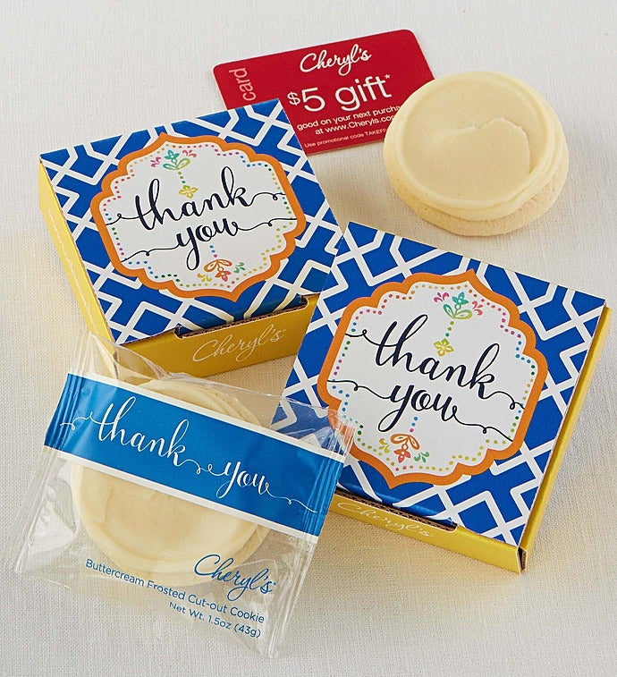 Cheryl's Thank You Cookie Card