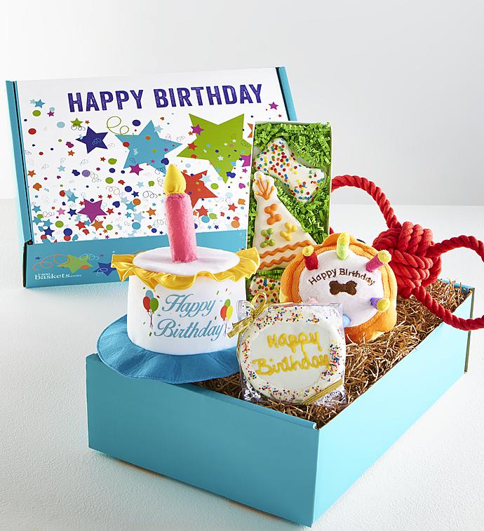 Max & Milo™ Happy Birthday Pooch! Dog Treats Box
