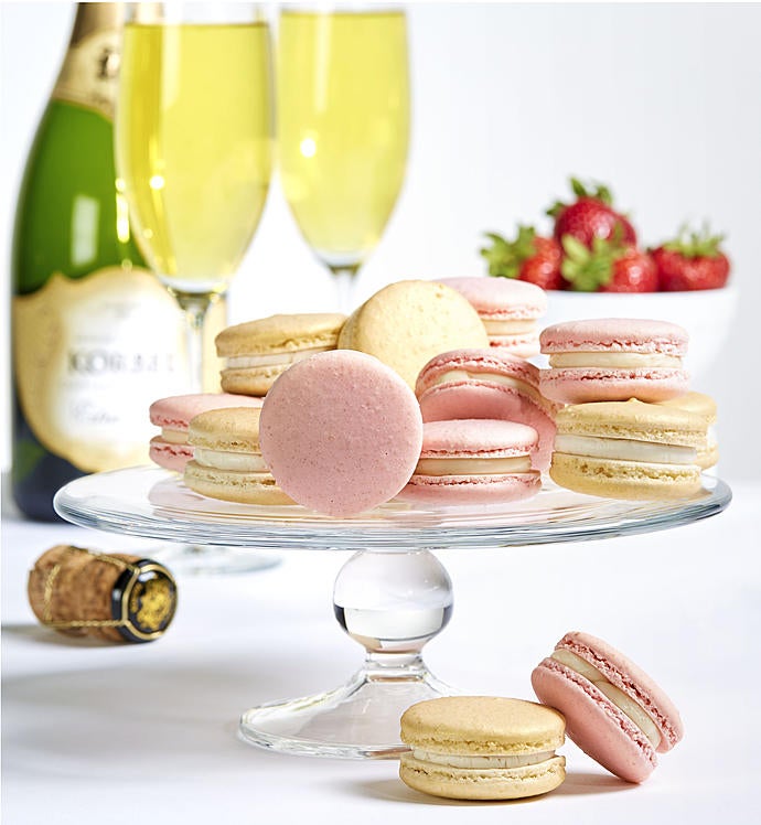 Dana's Bakery Champagne & Strawberries Macarons
