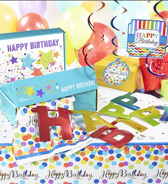 Birthday in a Box - Party Room Decorating Set