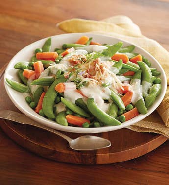 Harry  David Creamy Spring Peas and Bacon