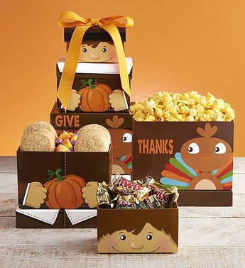 Give Thanks Sweets  Treats Tower