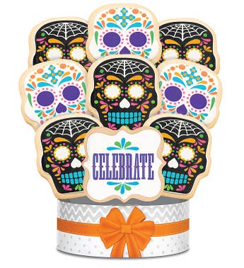 Day of the Dead Cookie Arrangement