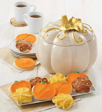 Cheryls Collectors Edition Pumpkin Cookie Jar