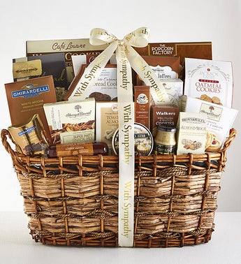 Sympathy Gift Baskets Delivery | Sympathy Food Baskets | 1800Flowers