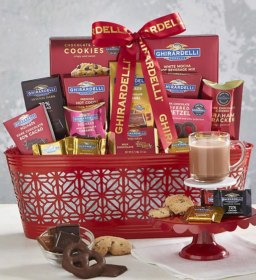 Classic Ghirardelli Gift Basket