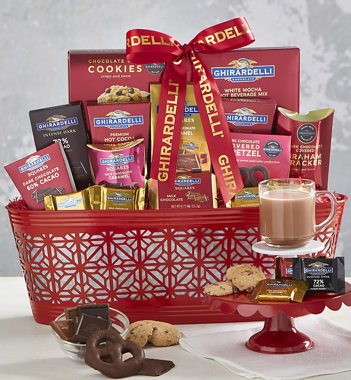 Classic Ghirardelli Gift Basket