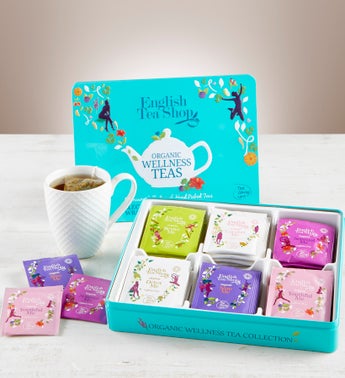 English Tea Shop Organic Wellness Tea Tin