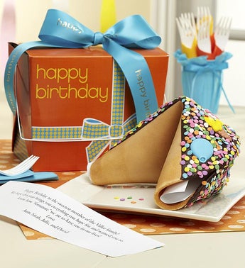 Personalized Gigantic Happy Birthday Fortune Cookie