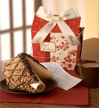 Caramel Toffee Fortune Cookie