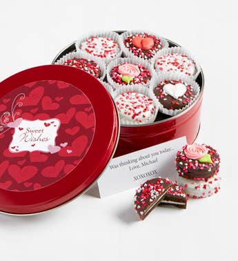 Sweetheart Belgian Chocolate Covered Oreo Tin