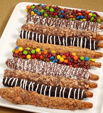Candy Bar Pretzels