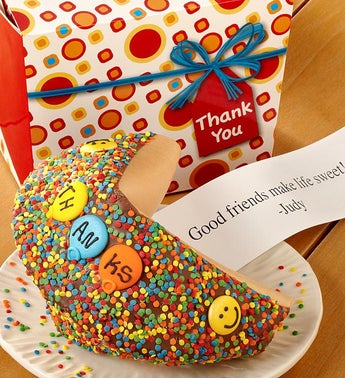 Personalized Gigantic Thank You Fortune Cookie