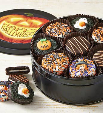 Halloween Belgian Chocolate Covered Oreo Cookies