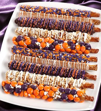 Gourmet Happy Halloween Pretzel Rods