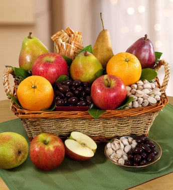 Modesto Valley Fruit  Nut Gift Basket