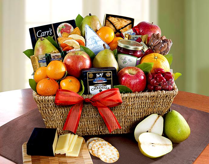 Sutter Creek Fruit & Gourmet Sweets Gift Basket