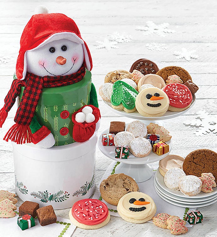 Snowman Gift Tower