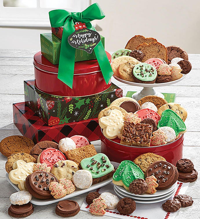 Happy Holidays Premier Gift Tower