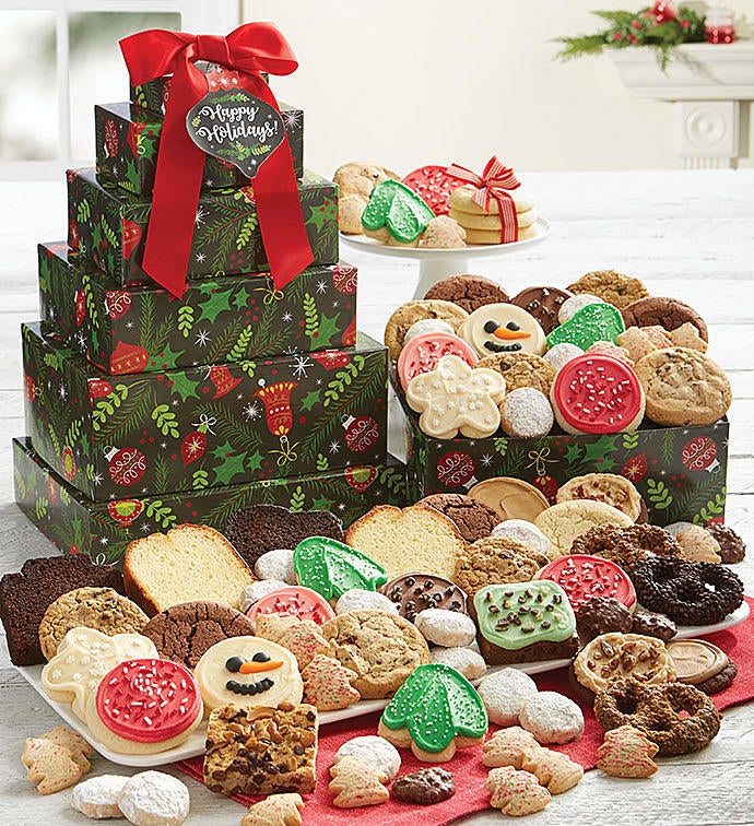 Warmest Holiday Wishes VIP Gift Tower