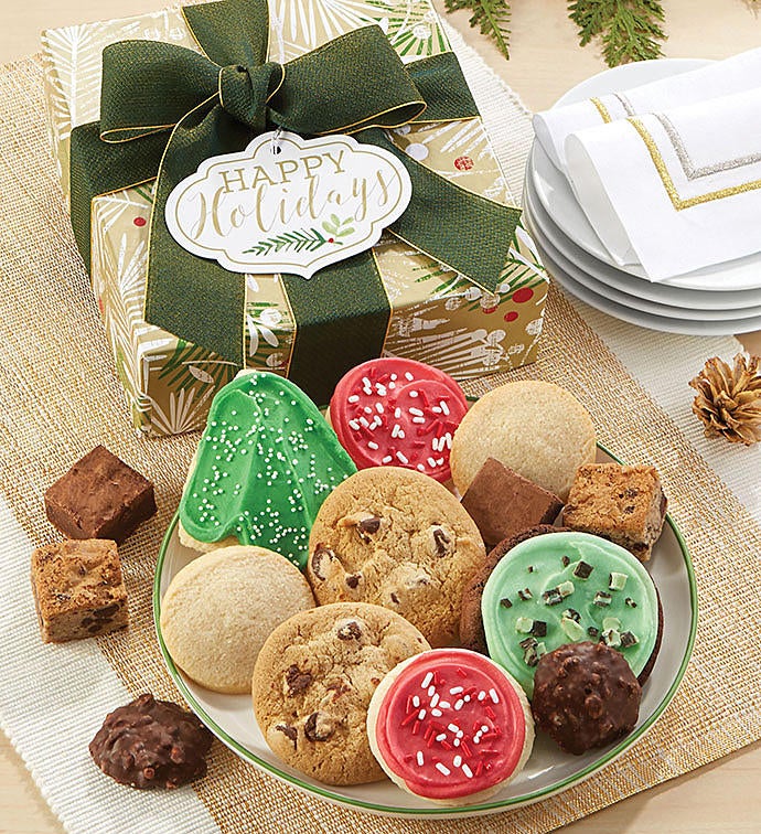 Happy Holidays Treats Gift Box