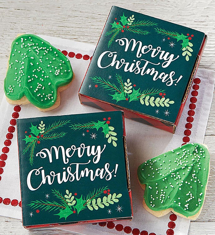 Merry Christmas Cookie Card