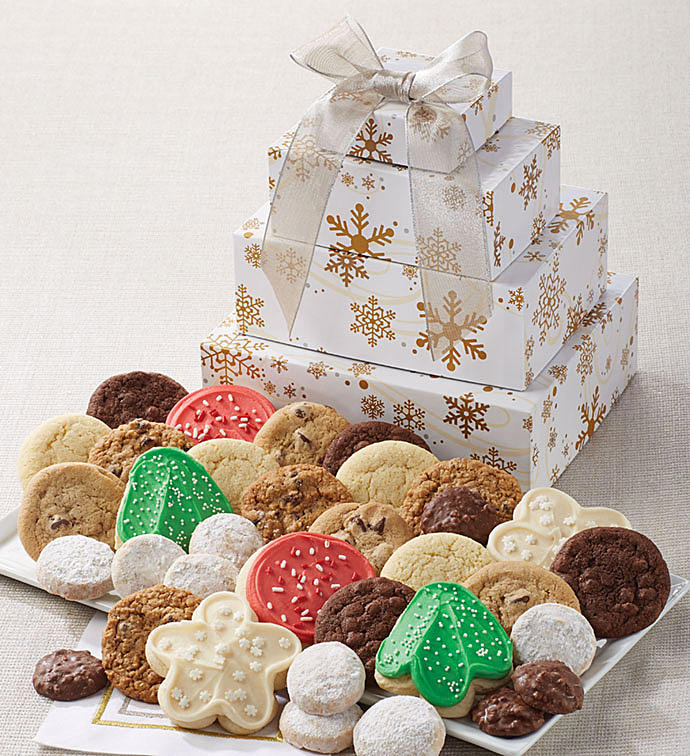 Snowflake Gift Tower