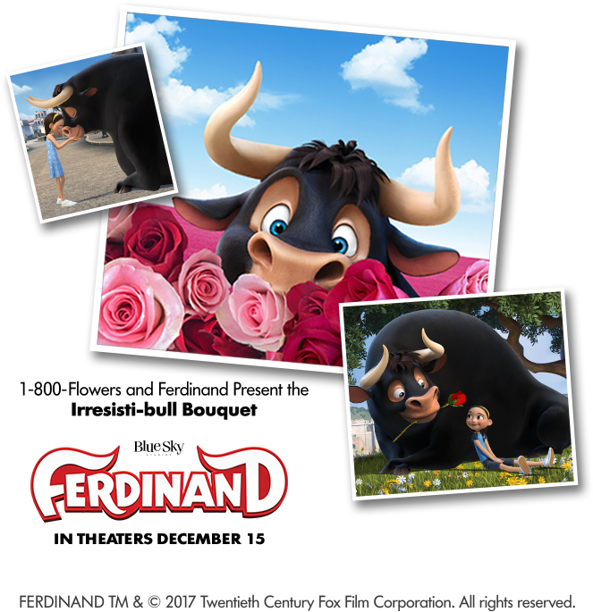 Ferdinand the Bull Red Rose Promotion