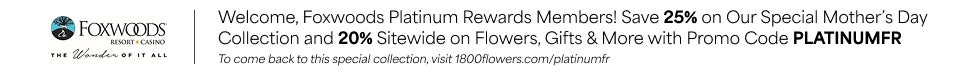 1800Flowers promos and coupons