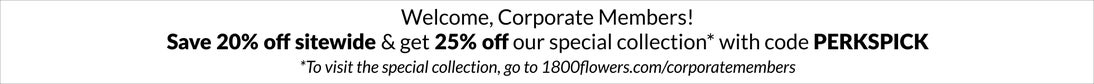 1800Flowers promos and coupons