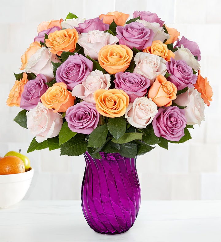 Sorbet Roses | 1800Flowers.Com - 100550