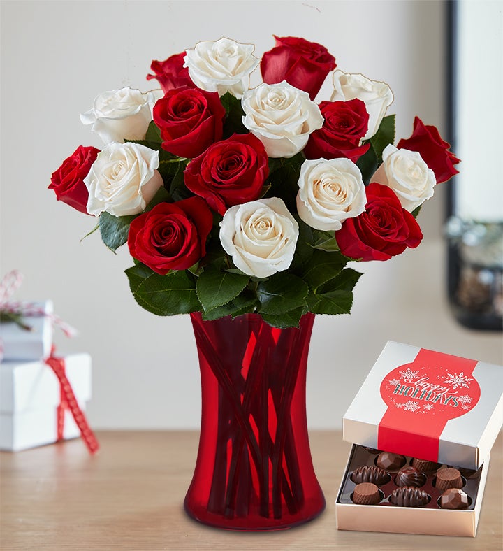 Peppermint Rose Bouquet, 1836 Stems 103642