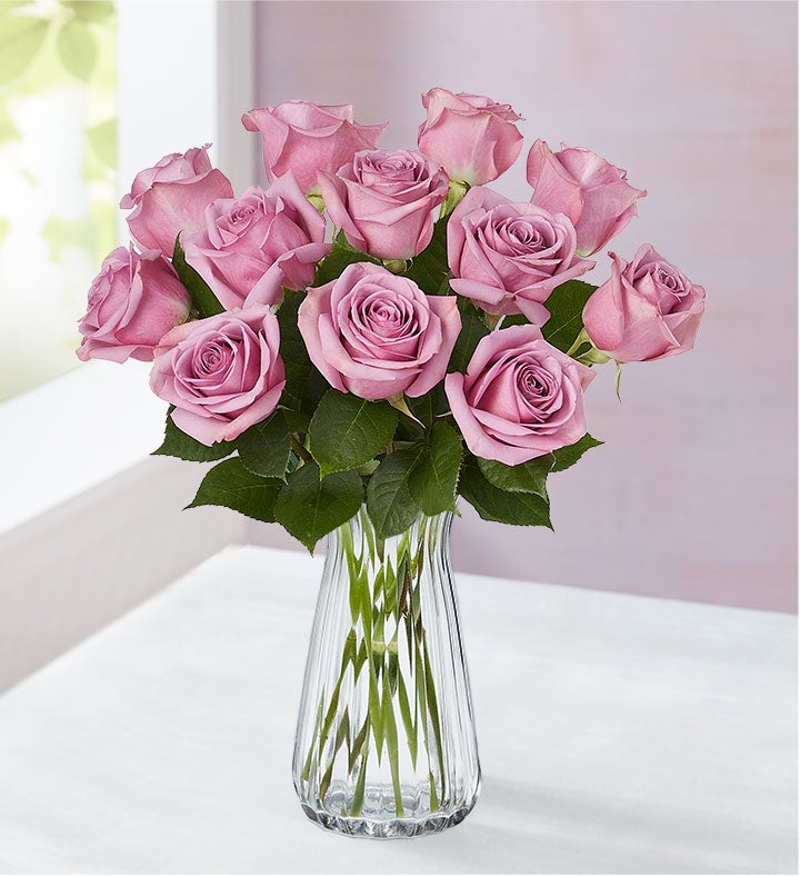 March Purple Roses | 1800flowers.com