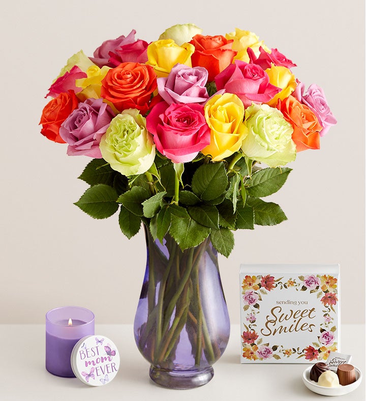 Two Dozen Assorted Roses