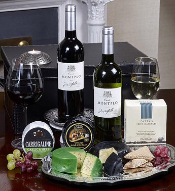 Wine Cheese  Crackers Gift Set
