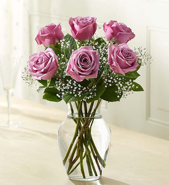 Love's Embrace™ Roses – Purple | 1800Flowers.com-105256