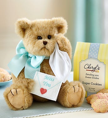 Bearington Miss You Bear with Cheryls Cookies