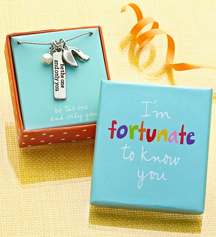 "Fortunate to Know You" Artisan Necklace