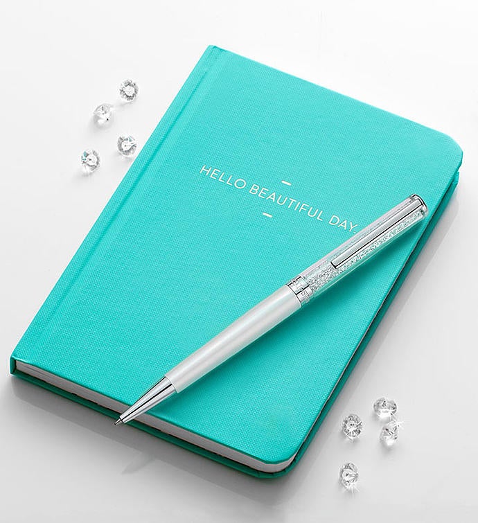 Swarovski Crystalline Pen and Journal