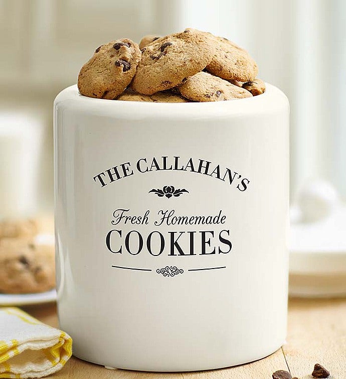 Personalized Cookie Jar with Cheryl’s Cookies